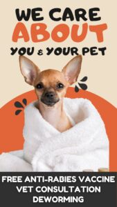 FREE REGISTRATION FREE HEALTH CARAVAN FOR DOGS (DEWORMING, CONSULTATION & ANTI-RABIES VAX)