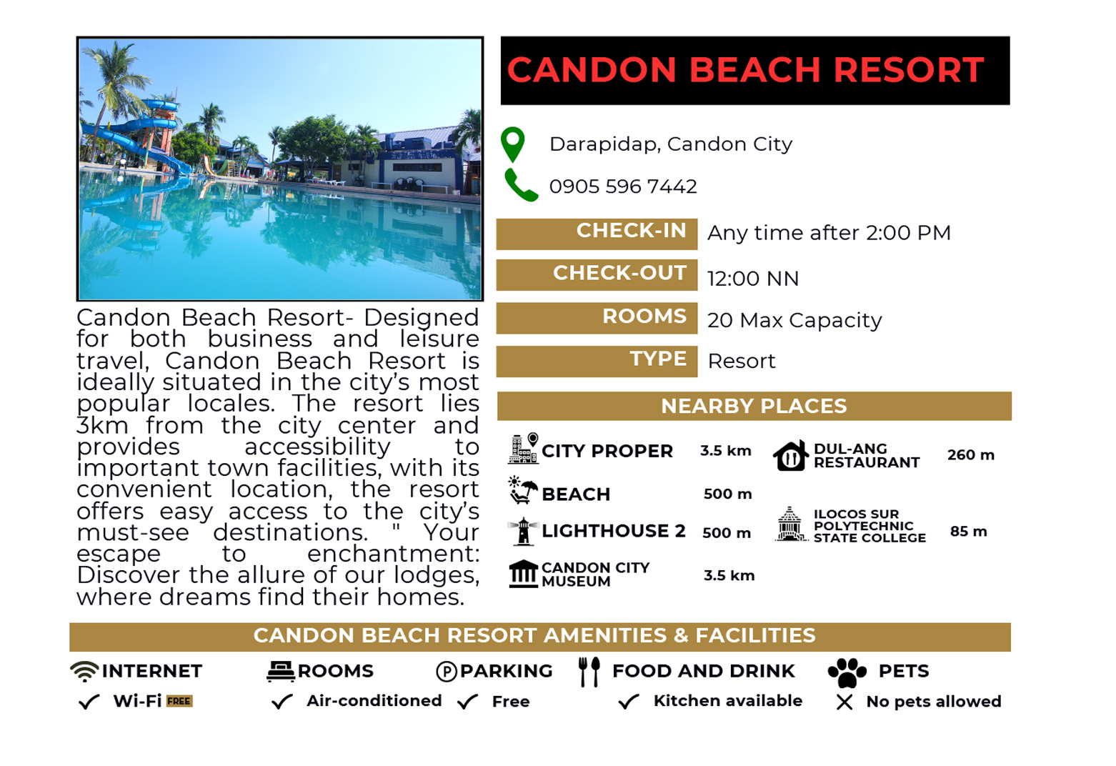 candon beach resort