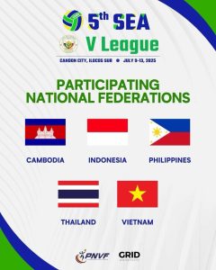 CANDON CITY SET TO HOST INTERNATIONAL 5TH SEA MEN’S VOLLEYBALL TOURNAMENT
